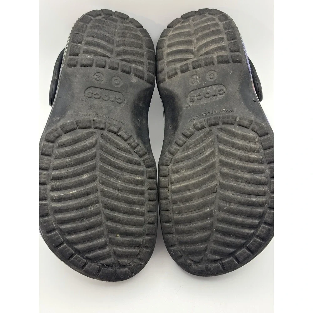 Crocs Classic Solar Rainbow Tie Dye Clogs Youth C 12